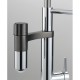 FRANKE Baterie Vital Semi-Pro Crom/Gun Metal (baterie cu filtrare a apei), cu filtru de apa potabila