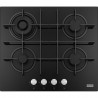 FRANKE Plita gaz Maris FHMA 604 3G DC BK C Nero, 4 arzatoare, sticla, gratare fonta, 60 cm