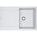 FRANKE Chiuveta fragranite Maris MRG 611, Bianco/ Alb, 78 cm