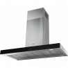 FRANKE Hota Decorativa Mythos FCR 925 TC BK/XS NG, Negru, 750 mᶾ/h, Touch control, 90 cm