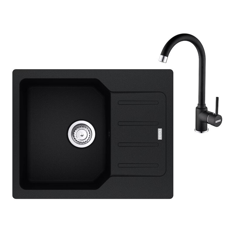 Chiuveta Fragranite UCG  611-62 Negru