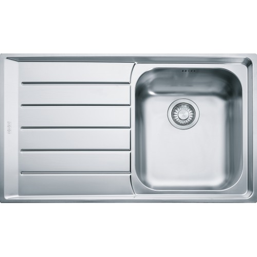 FRANKE Chiuveta Neptune NEX 611, inox lucios, 86×51 cm, picurator stanga