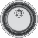 FRANKE Chiuveta Inox ROX 610/110-38, Rotunda, O cuva, montaj pe blat cat si sub blat