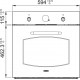 FRANKE Cuptor Electric incorporabil, Classic Line FCL 86 H PW, Panna, 65 l, 7+1 programe, 60 cm