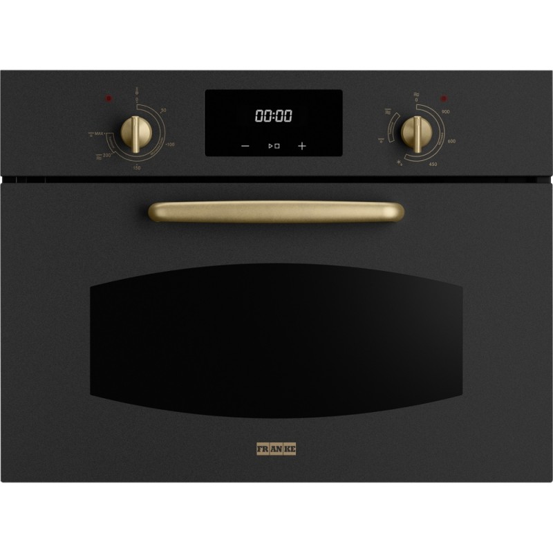 FRANKE Cuptor microunde incorporabil Classic Line, FMW 45 CL G ON, Negru, display LCD, 4 funcții, 34 L