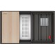 FRANKE Chiuveta Kubus 2 KNG PRO 120, Slate grey, montaj sub blat, accesorii incluse, 76 cm
