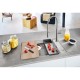 FRANKE Chiuveta fragranite Kubus 2 Pro KNG 110-62, Bianco/ Alb, montaj sub blat, accesorii incluse, 76 cm