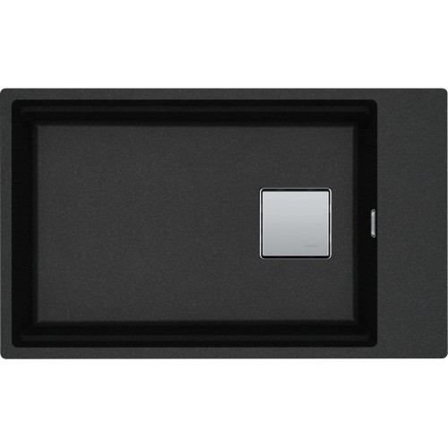FRANKE Chiuveta fragranite Kubus 2 Pro KNG 110-62, Negru, montaj sub blat, accesorii incluse, 76 cm
