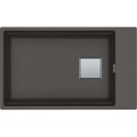 FRANKE Chiuveta fragranite Kubus 2 Pro KNG 110-62, Slate Grey, montaj sub blat, accesorii incluse, 76 cm