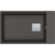FRANKE Chiuveta fragranite Kubus 2 Pro KNG 110-62, Slate Grey, montaj sub blat, accesorii incluse, 76 cm
