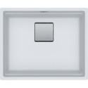 FRANKE Chiuveta fragranite Kubus 2 Pro KNG 110-52, Bianco/ Alb, Montaj sub blat, accesorii incluse,52 cm
