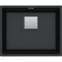 FRANKE Chiuveta fragranite Kubus 2 Pro KNG 110-52, Negru, Montaj sub blat, accesorii incluse,52 cm