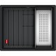 FRANKE Chiuveta fragranite Kubus 2 Pro KNG 110-52, Matte Black / Negru mat, Montaj sub blat, accesorii incluse,52 cm
