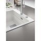 FRANKE Chiuveta Fragranite Kubus 2 Pro KNG 610-53, Bianco/ Alb, accesorii incluse, 59 cm