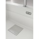 FRANKE Chiuveta Fragranite Kubus 2 Pro KNG 610-53, Bianco/ Alb, accesorii incluse, 59 cm