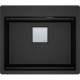 FRANKE Chiuveta Fragranite Kubus 2 Pro KNG 610-53, Nero / Negru, accesorii incluse, 59 cm