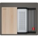 FRANKE Chiuveta Fragranite Kubus 2 Pro KNG 610-53, Slate Grey, accesorii incluse, 59 cm