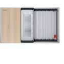 FRANKE Chiuveta Box Sottotop/Semifilo BXX PRO 210/110-70, inox, accesorii incluse, 73 cm