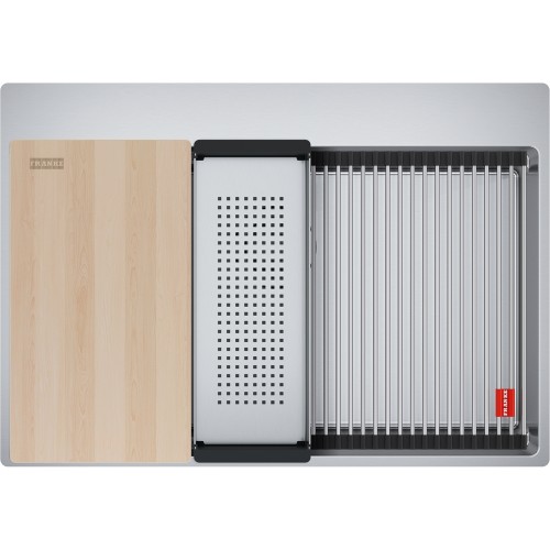 FRANKE Chiuveta Box Semifilo BXX PRO 210-70, inox, accesorii incluse, 73 cm