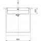 FRANKE Chiuveta Box Semifilo BXX PRO 210-70, inox, accesorii incluse, 73 cm